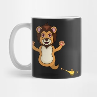 Cute Lion Ghost and Flying Mug